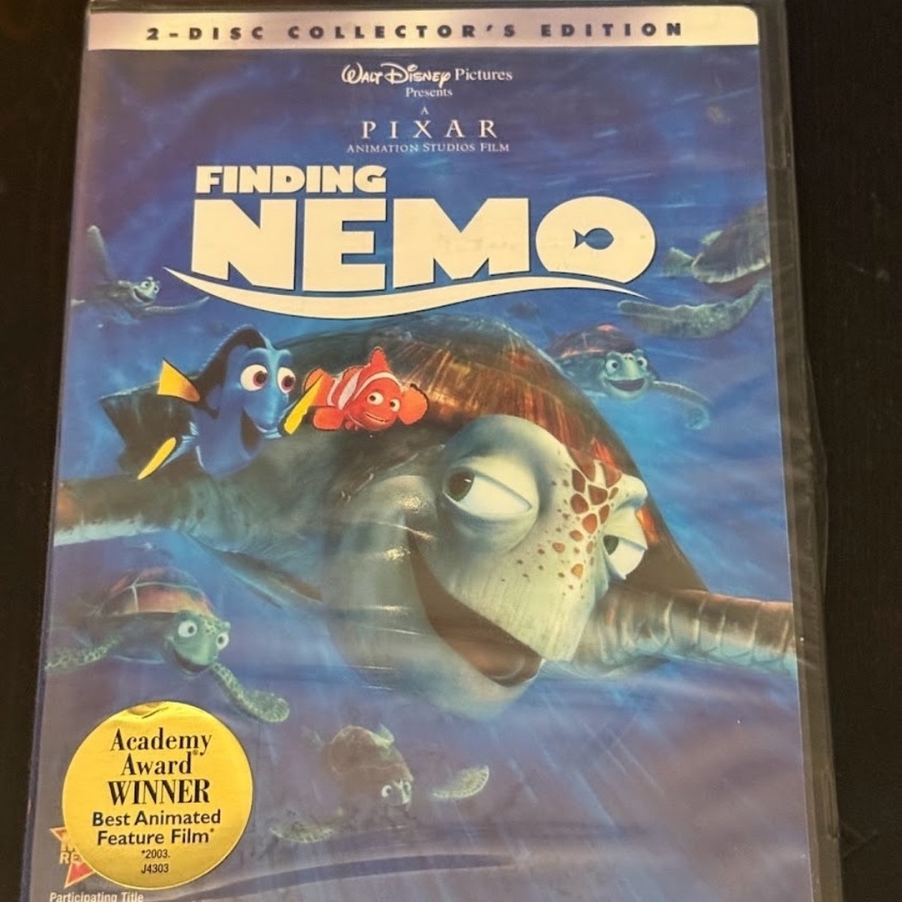 Finding Nemo DVD – 2-Disc Collector's Edition – New & Sealed – 2003 Release